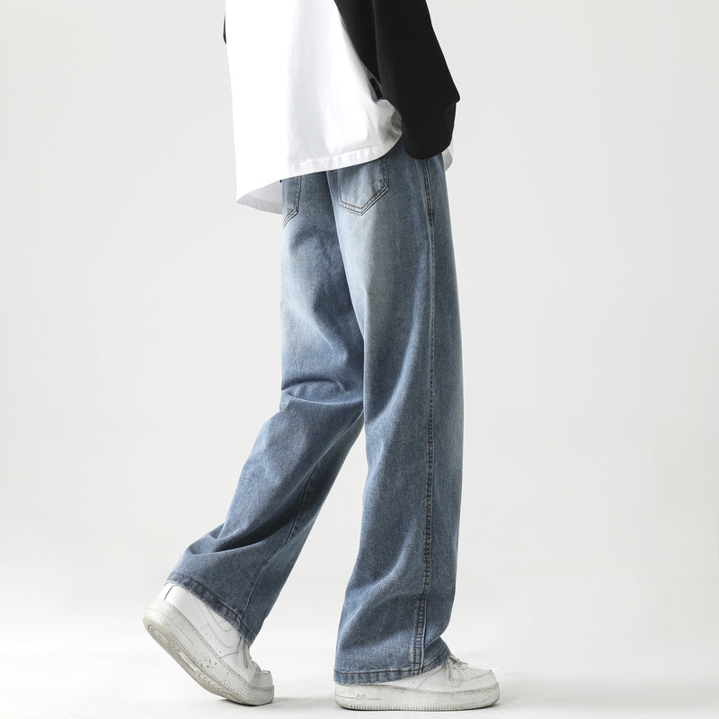 Men Relaxed Fit Mid-Rise Light Fade Jeans