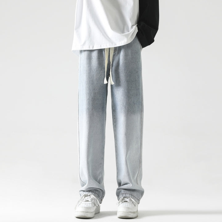Men Relaxed Fit Mid-Rise Light Fade Jeans