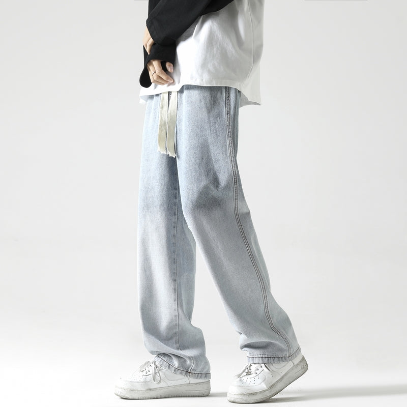 Men Relaxed Fit Mid-Rise Light Fade Jeans