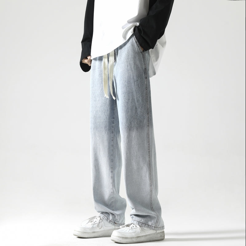 Men Relaxed Fit Mid-Rise Light Fade Jeans