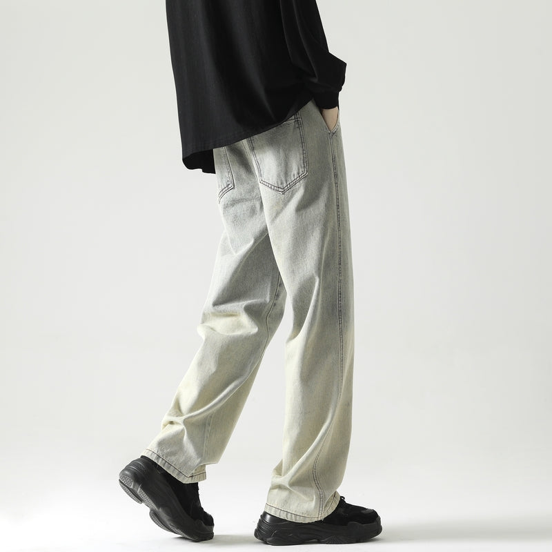 Men Relaxed Fit Mid-Rise Light Fade Jeans