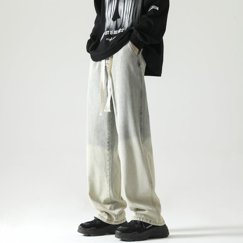 Men Relaxed Fit Mid-Rise Light Fade Jeans