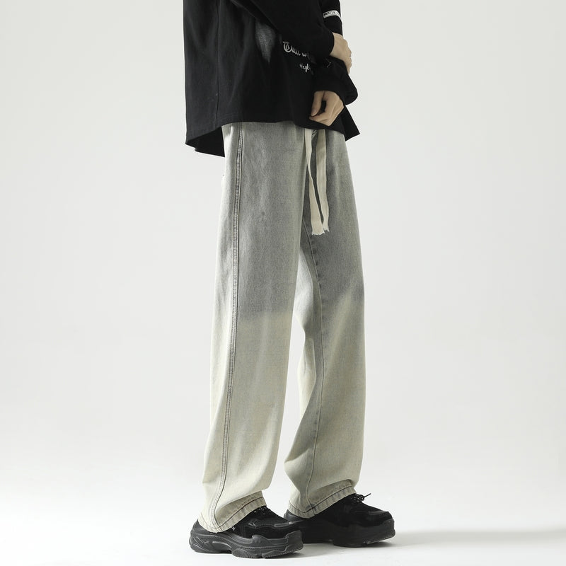 Men Relaxed Fit Mid-Rise Light Fade Jeans