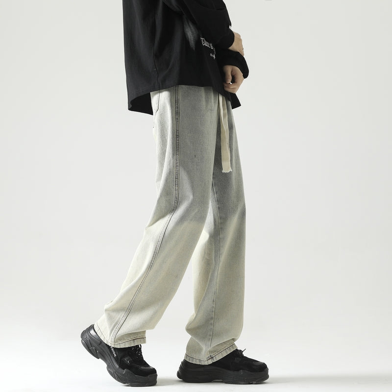 Men Relaxed Fit Mid-Rise Light Fade Jeans