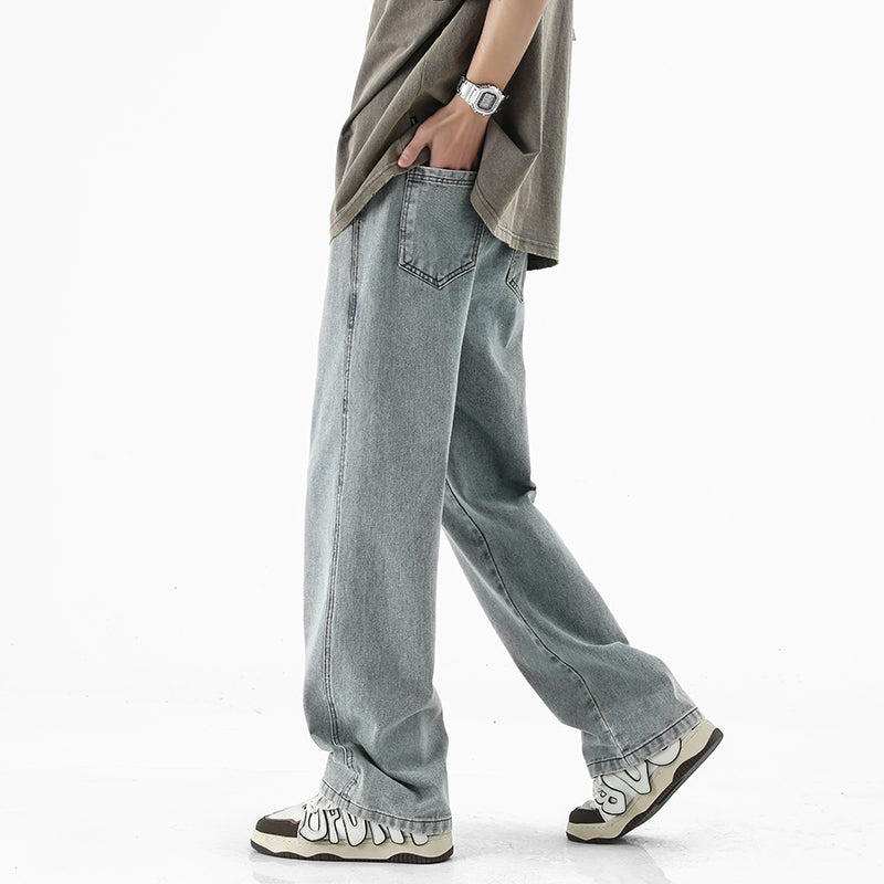Men Relaxed Fit Mid-Rise Light Fade Jeans