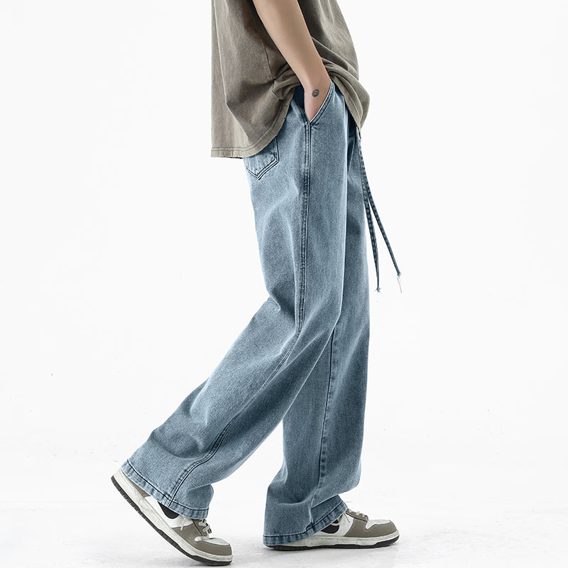 Men Relaxed Fit Cotton Jeans