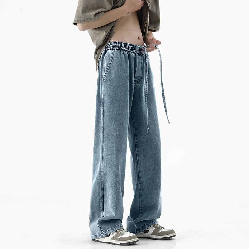 Men Relaxed Fit Cotton Jeans