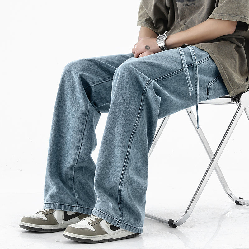 Men Relaxed Fit Cotton Jeans