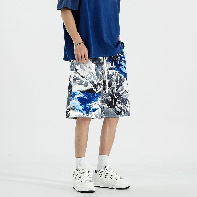 Men Printed Relaxed Fit Shorts