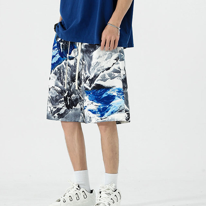 Men Printed Relaxed Fit Shorts