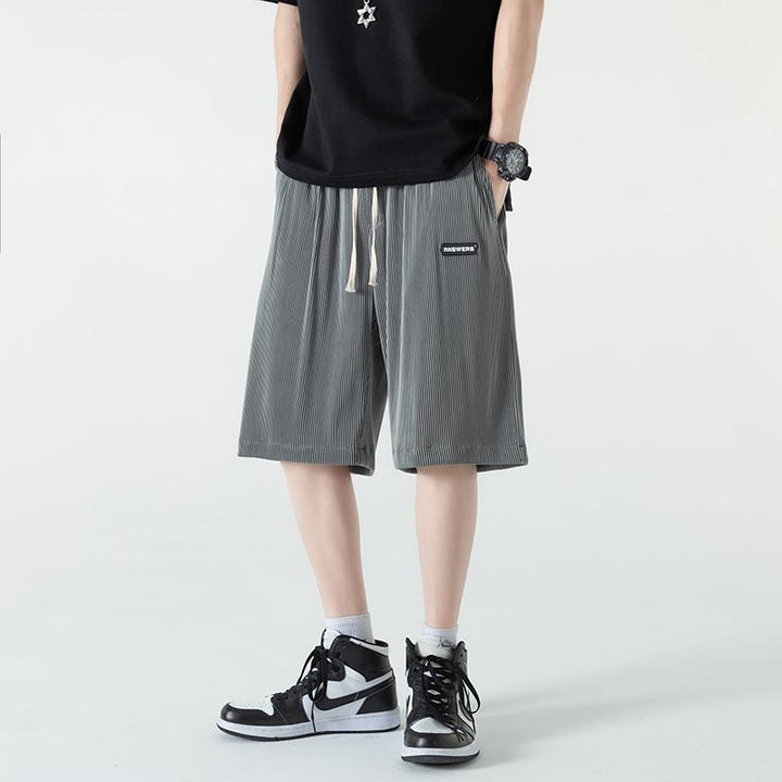 Men Printed Low-Rise Shorts