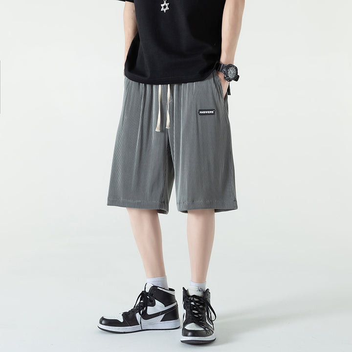 Men Printed Low-Rise Shorts
