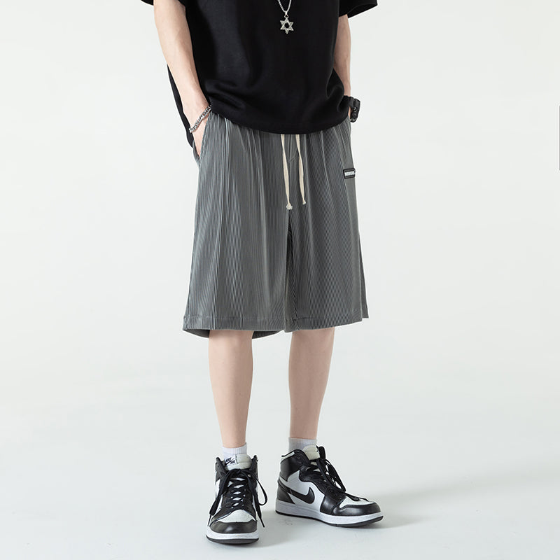 Men Printed Low-Rise Shorts