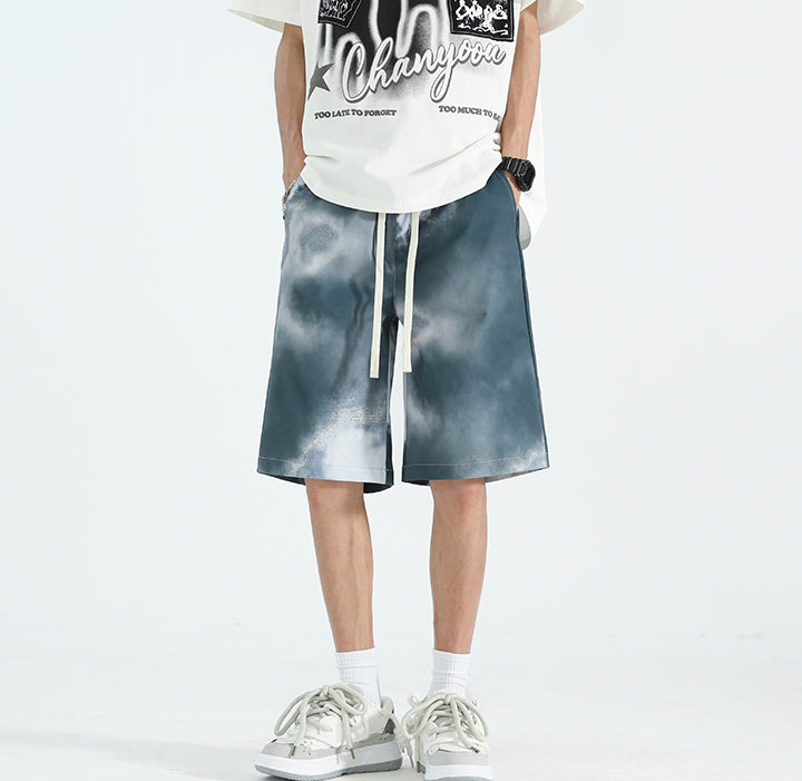 Men Printed Loose Fit Rapid-Dry Shorts