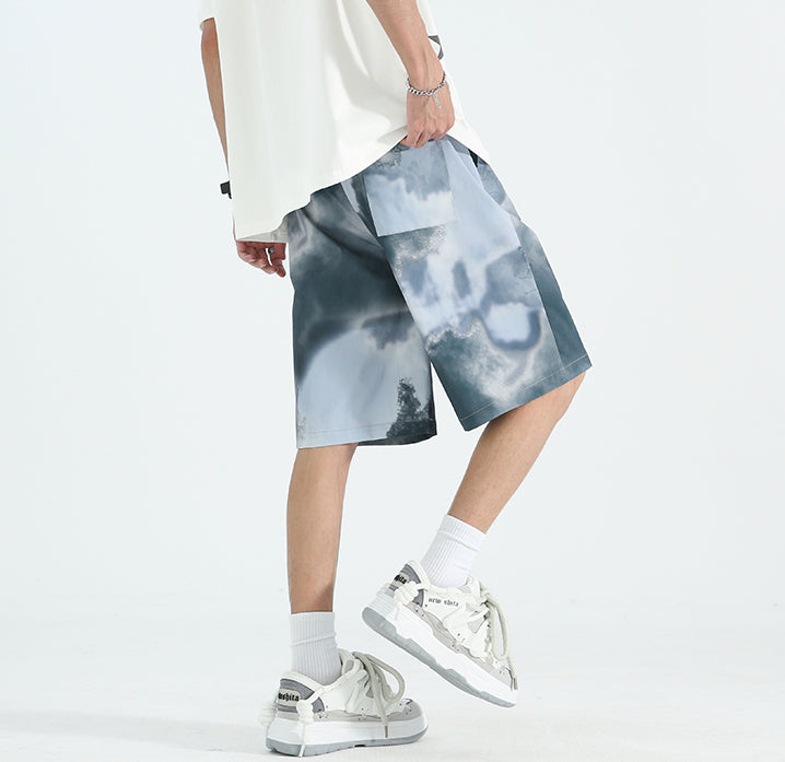 Men Printed Loose Fit Rapid-Dry Shorts