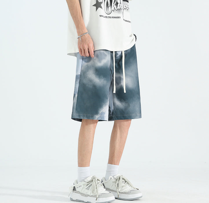 Men Printed Loose Fit Rapid-Dry Shorts