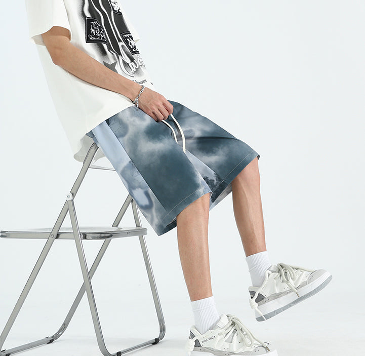 Men Printed Loose Fit Rapid-Dry Shorts
