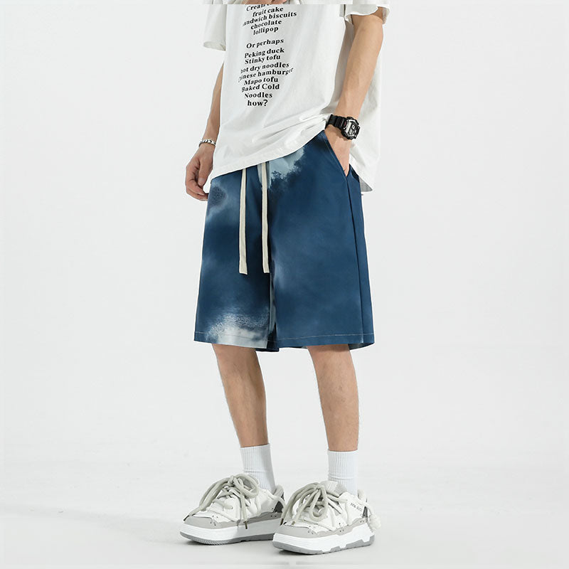 Men Printed Low-Rise Shorts