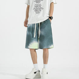 Men Printed Low-Rise Shorts