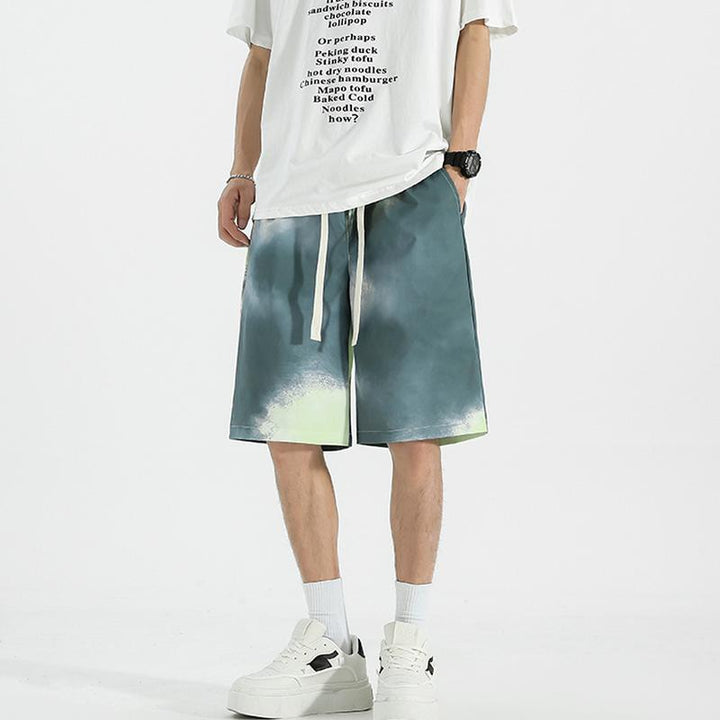 Men Printed Low-Rise Shorts