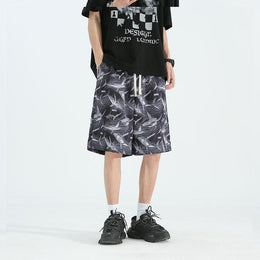 Men Animal Printed Low-Rise Shorts
