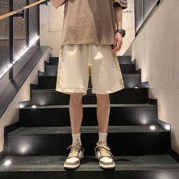 Men Printed Regular Fit Low-Rise Shorts