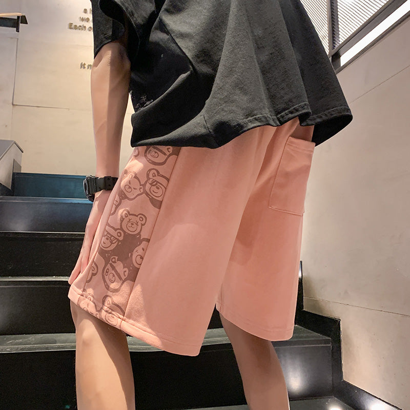 Men Animal Printed Low-Rise Shorts