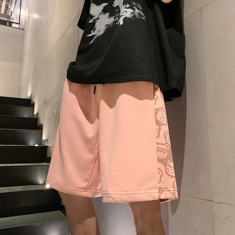 Men Animal Printed Low-Rise Shorts