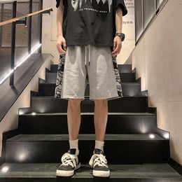 Men Graphic Printed Low-Rise Regular Shorts