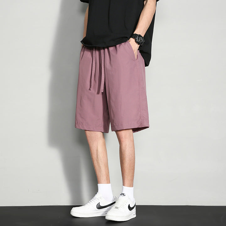 Men Low-Rise Outdoor Shorts