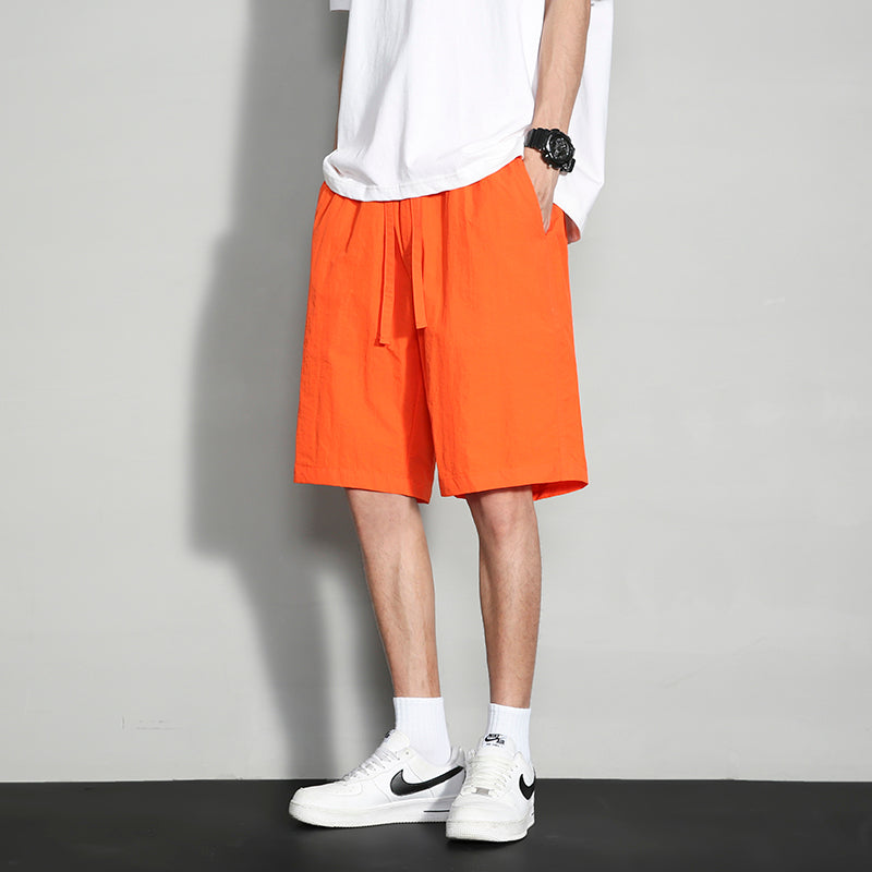 Solid Low-Rise Regular Shorts