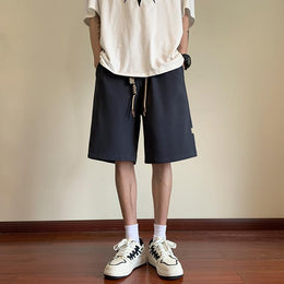 Men Loose Fit Low-Rise Shorts