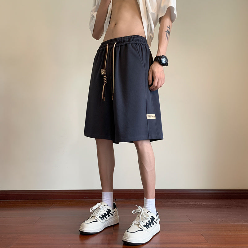 Men Loose Fit Low-Rise Shorts