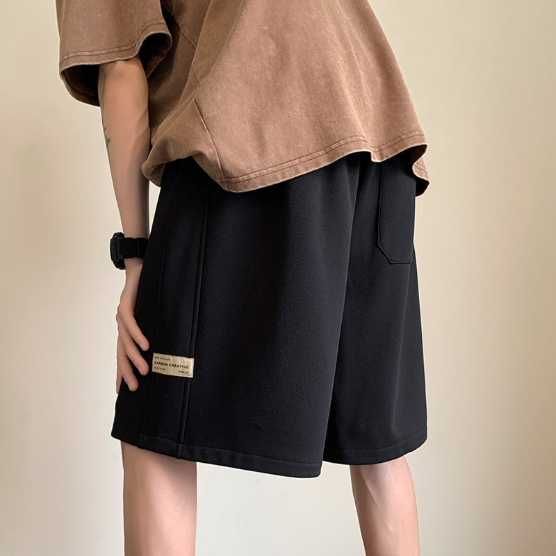 Men Loose Fit Low-Rise Shorts
