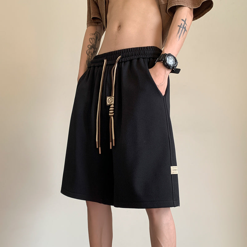 Men Loose Fit Low-Rise Shorts