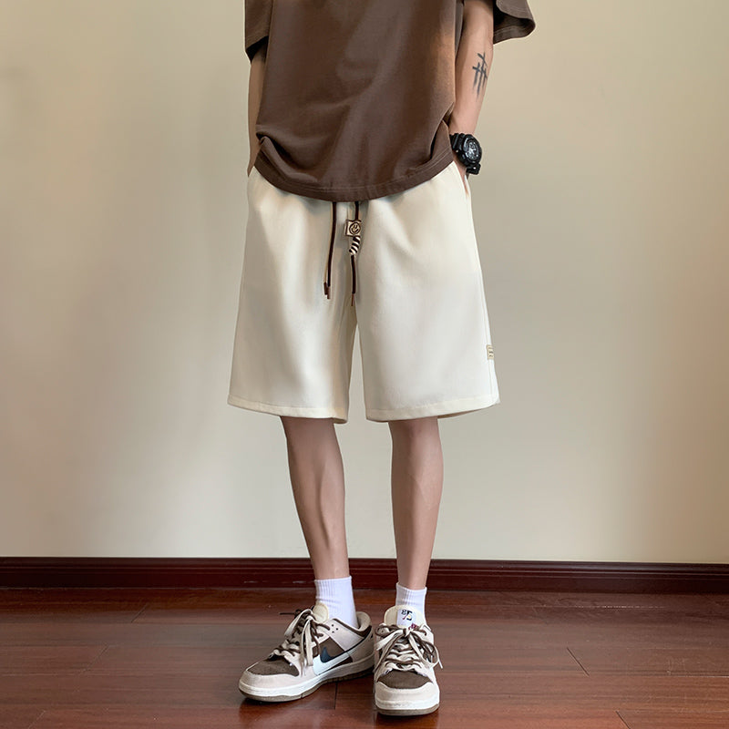 Men Loose Fit Low-Rise Regular Shorts