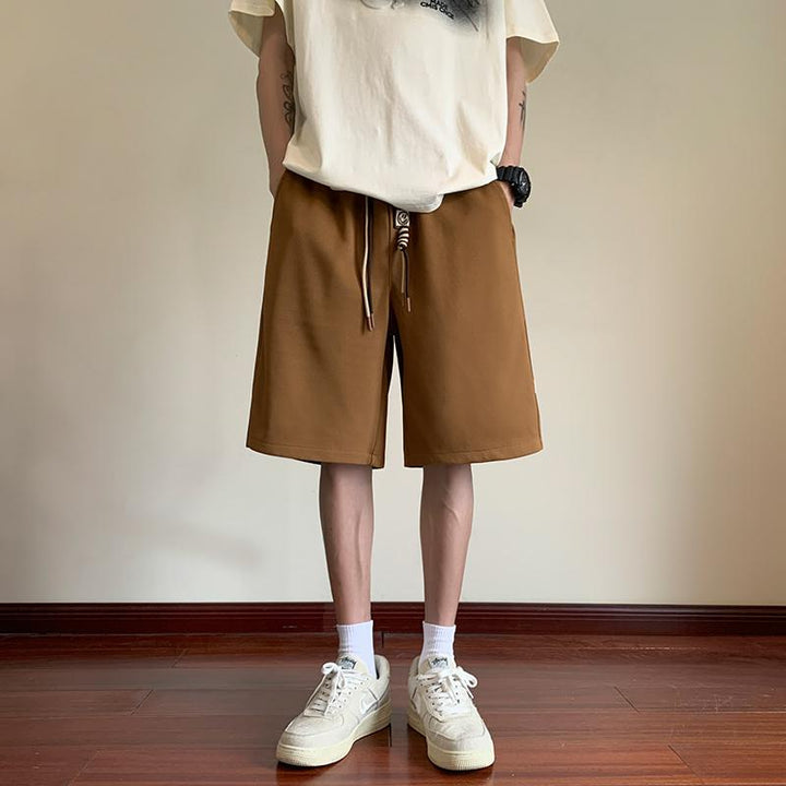 Men Loose Fit Low-Rise Shorts