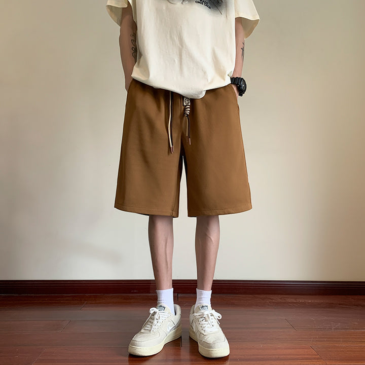 Men Loose Fit Low-Rise Shorts