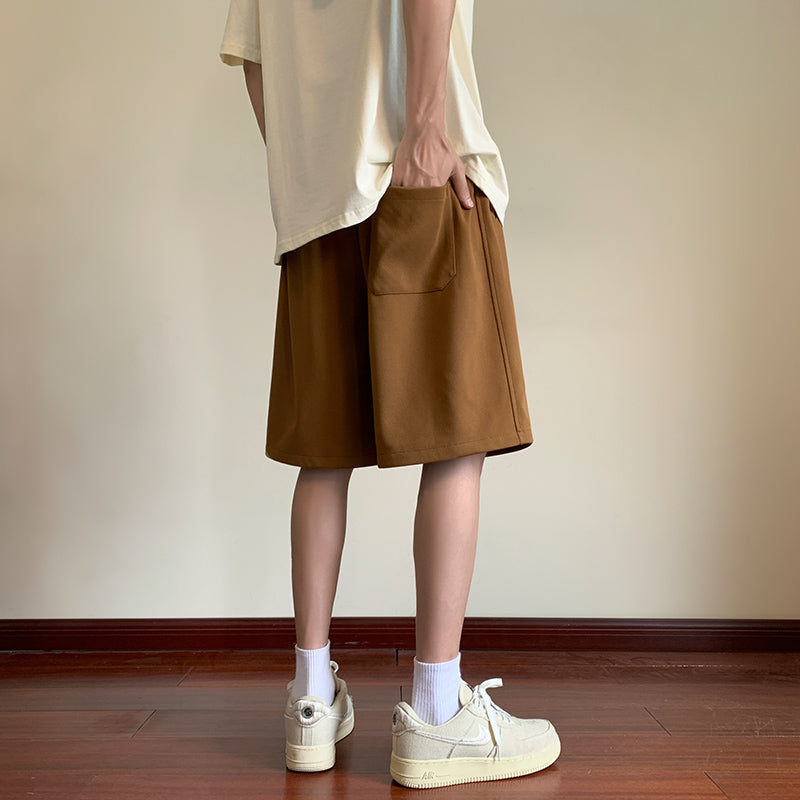 Men Loose Fit Low-Rise Shorts