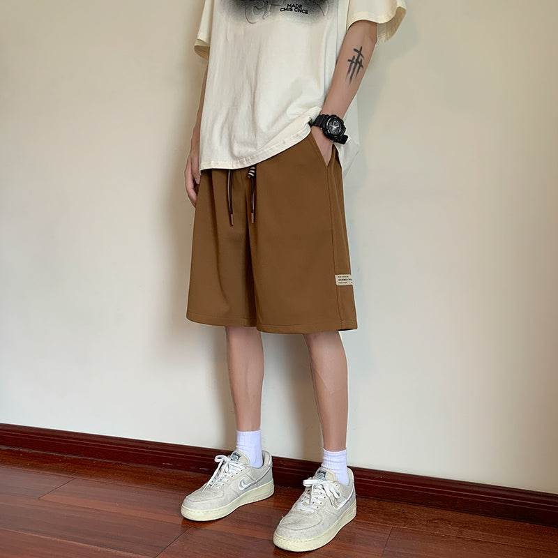 Men Loose Fit Low-Rise Shorts