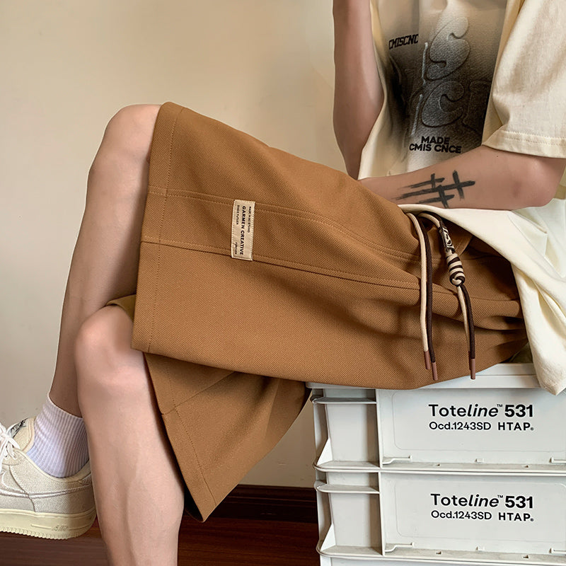 Men Loose Fit Low-Rise Shorts