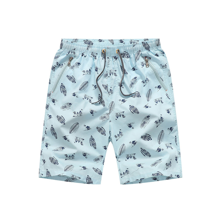 Men Graphic Printed Mid-Rise Regular Shorts