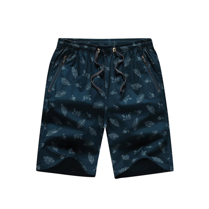 Men Graphic Printed Cotton Shorts