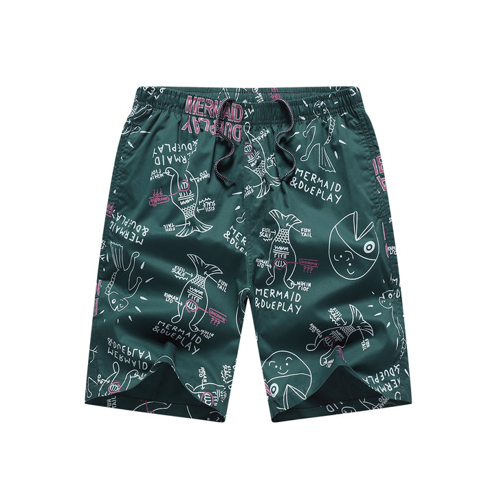 Men Printed Cotton Shorts
