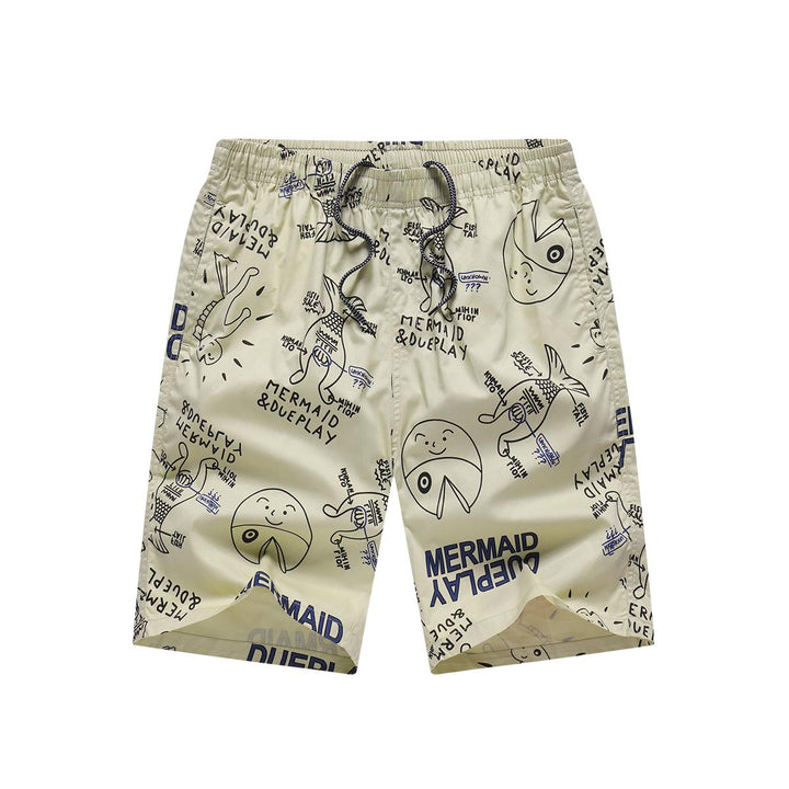 Men Cotton Printed Shorts