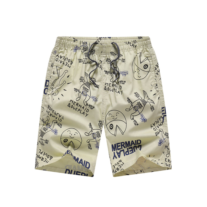 Men Cotton Printed Shorts