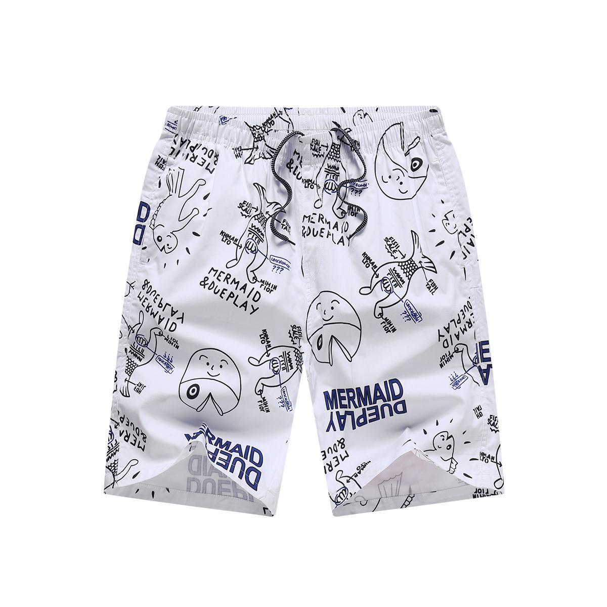 Men Printed Cotton Shorts