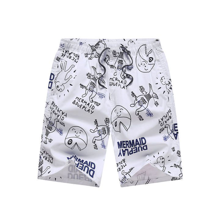 Men Printed Cotton Shorts