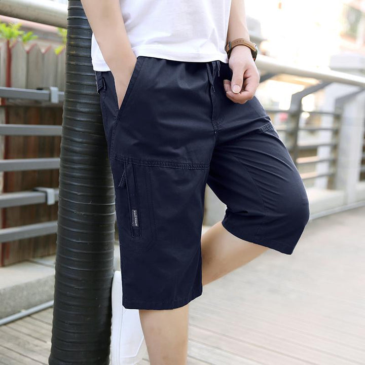 Solid Mid-Rise Regular Shorts