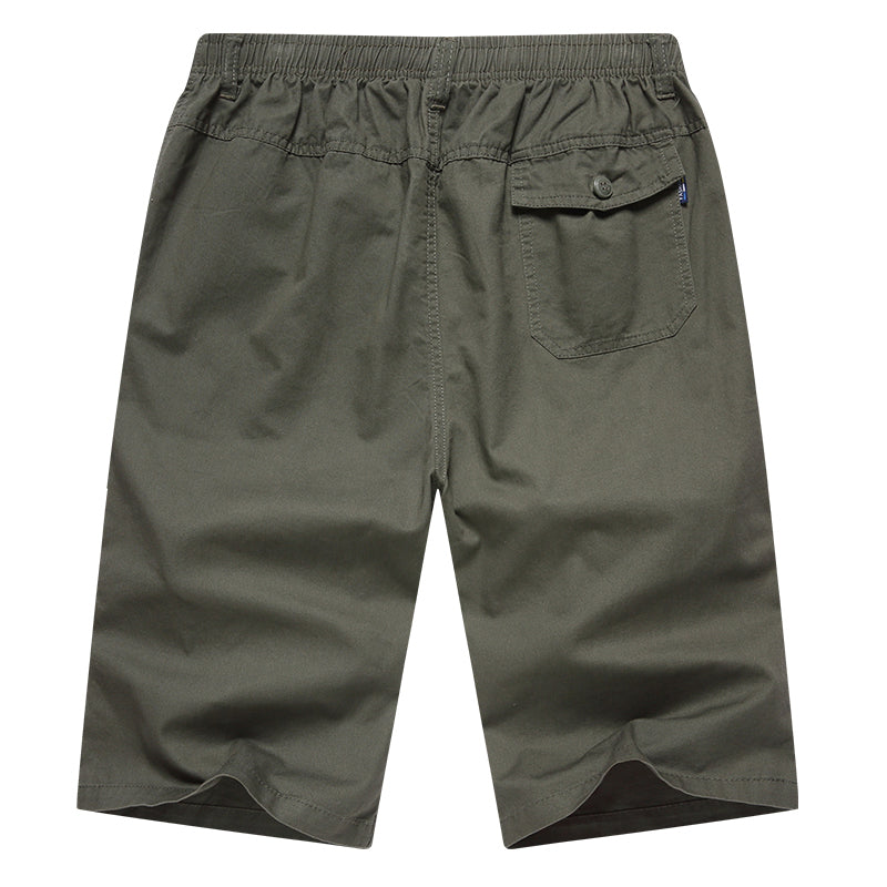 Solid Mid-Rise Regular Shorts